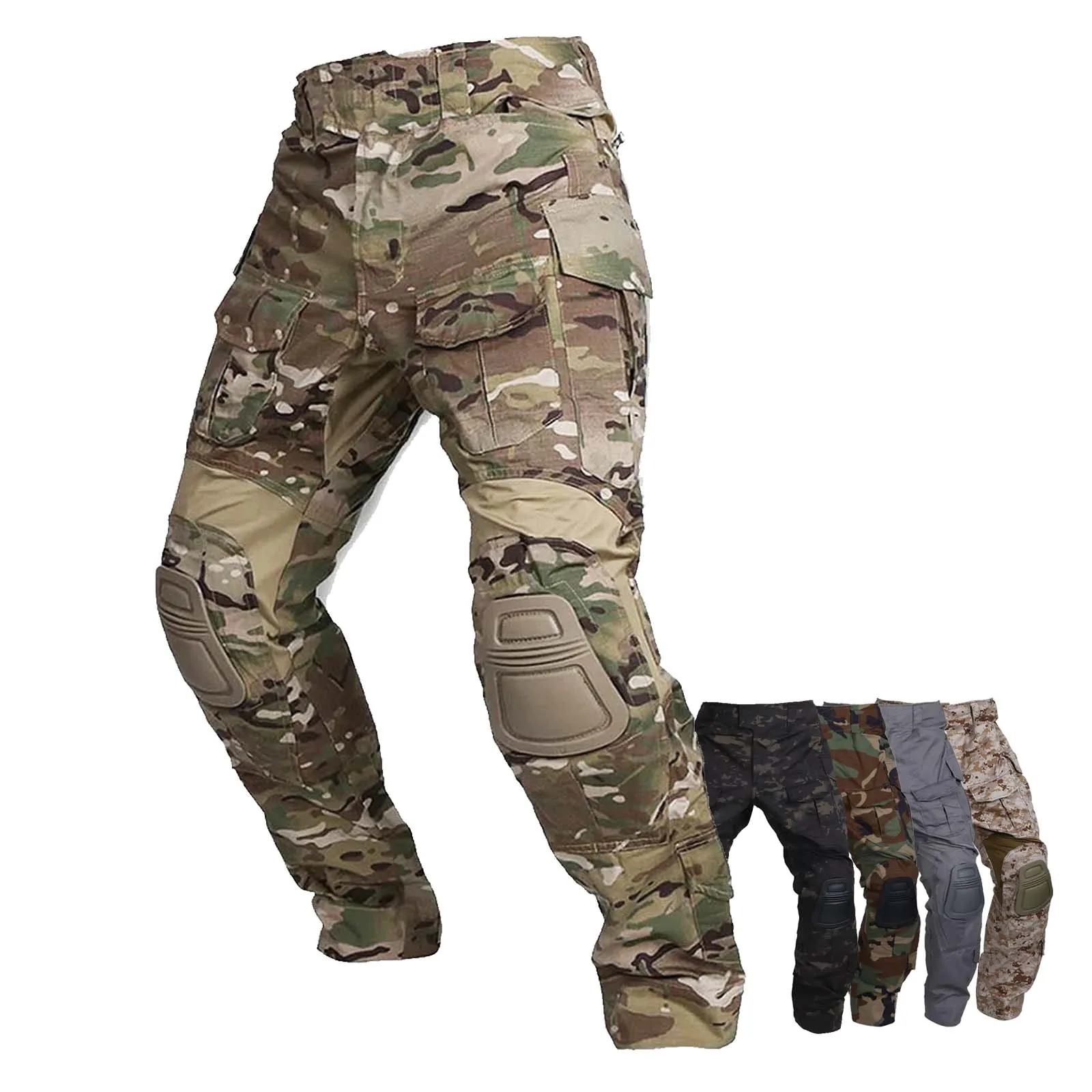 Pantalones tácticos Emersongear G3 combate senderismo caza hombre