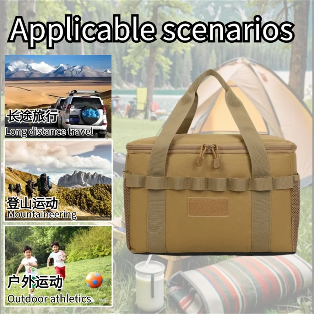 Bolsa táctica camuflaje gran capacidad resistente al desgarro - imagen 3