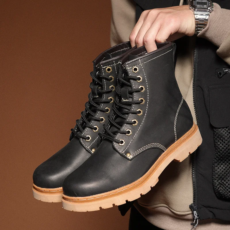 KOWM Botas Tácticas Impermeables Senderismo Caza Trekking Unisex - imagen 4