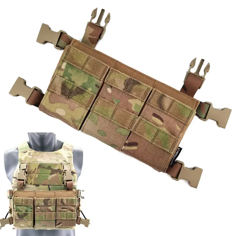 Bolsa porta-cargadores Airsoft LV119 FCSK – Panel MOLLE - imagen 4