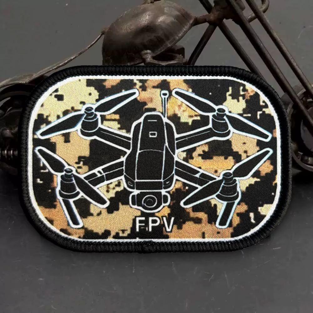 Parche táctico UAV con velcro, estampado divertido para mochila - imagen 5