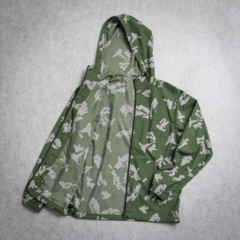 Camisa táctica ligera Birch camuflaje con capucha UV para hombre - imagen 5