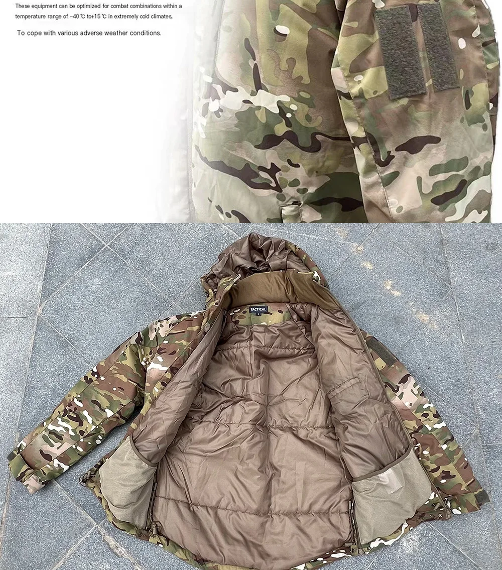 Chaqueta táctica en camuflaje MC para exteriores
