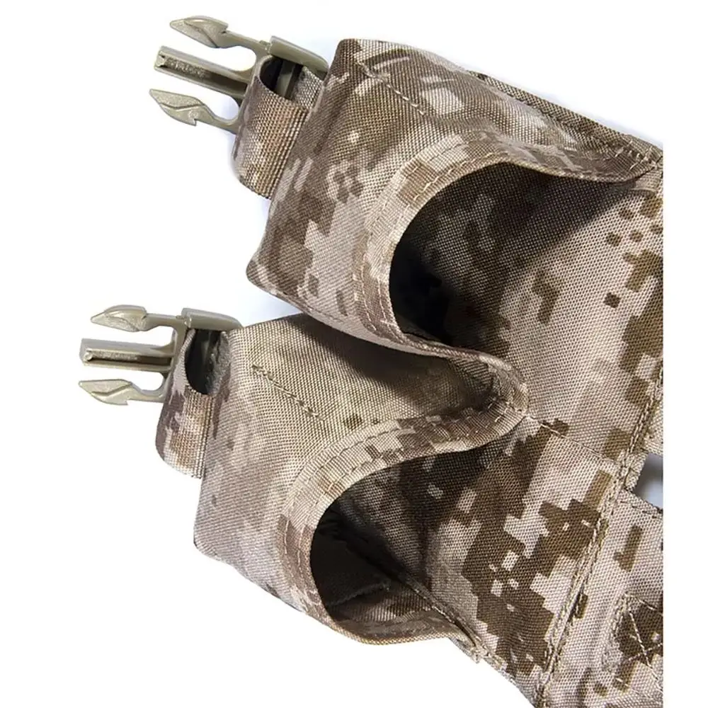 Chaleco táctico caza exterior MOLLE con bolsillos para granadas