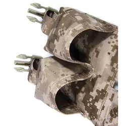Chaleco táctico caza exterior MOLLE con bolsillos para granadas