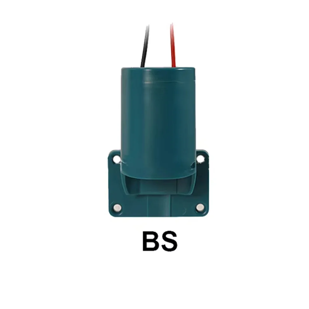 Adaptador de batería Bosch conectado a batería de litio