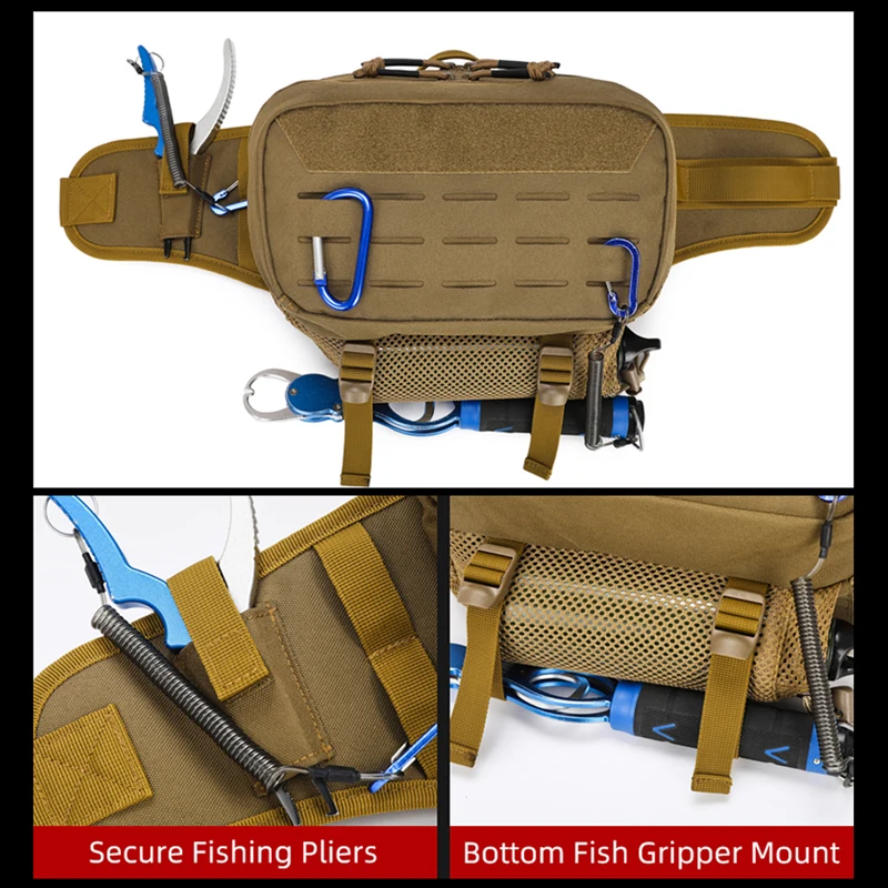 Bolsa táctica multifuncional bandolera para actividades al aire libre - imagen 2