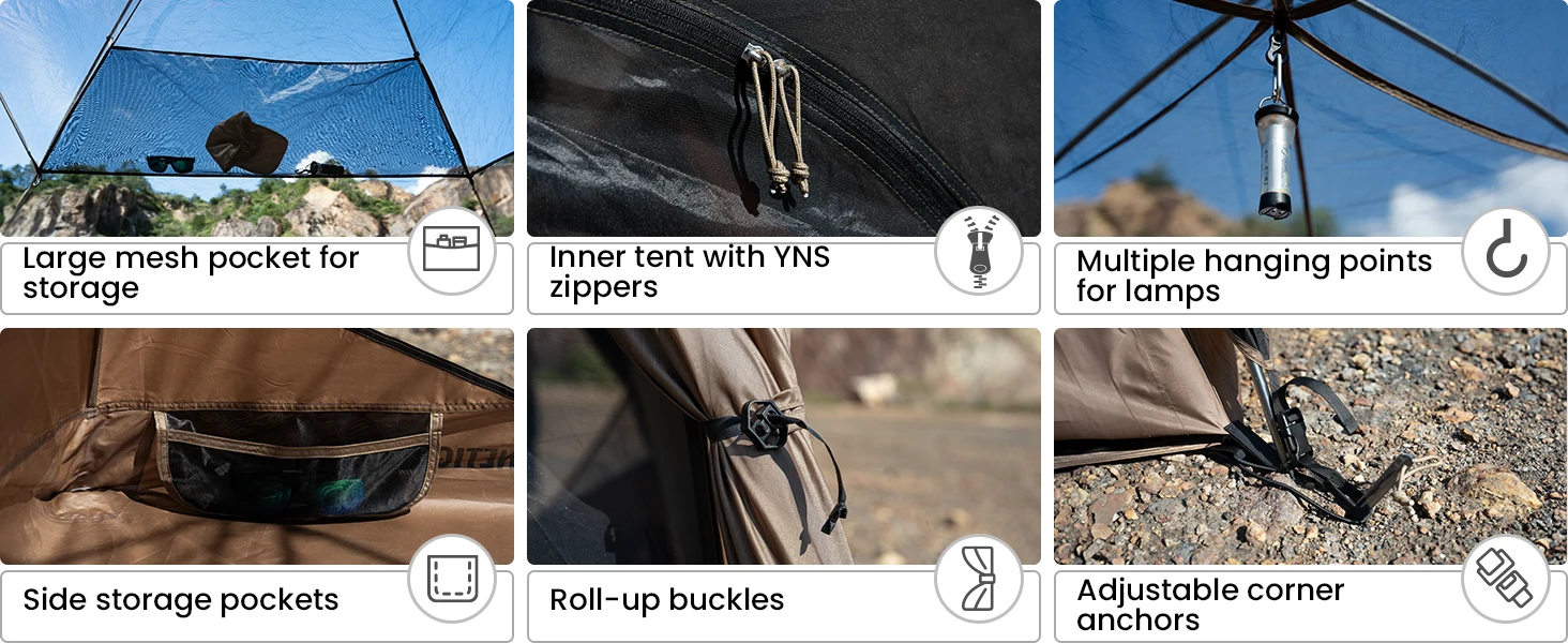 Kit completo de la tienda desplegado