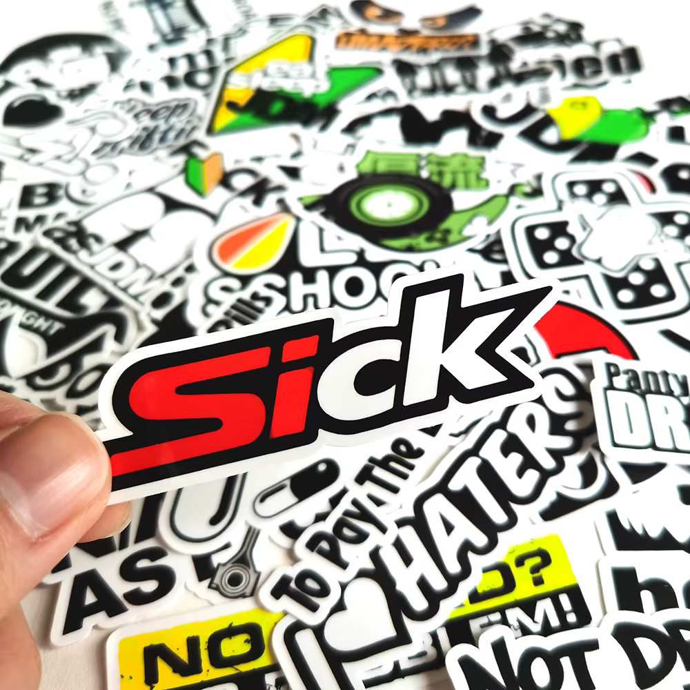 Pegatinas JDM impermeables para coche moto monopatín - imagen 4