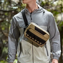 Bolsa táctica de pecho con MOLLE láser para exterior