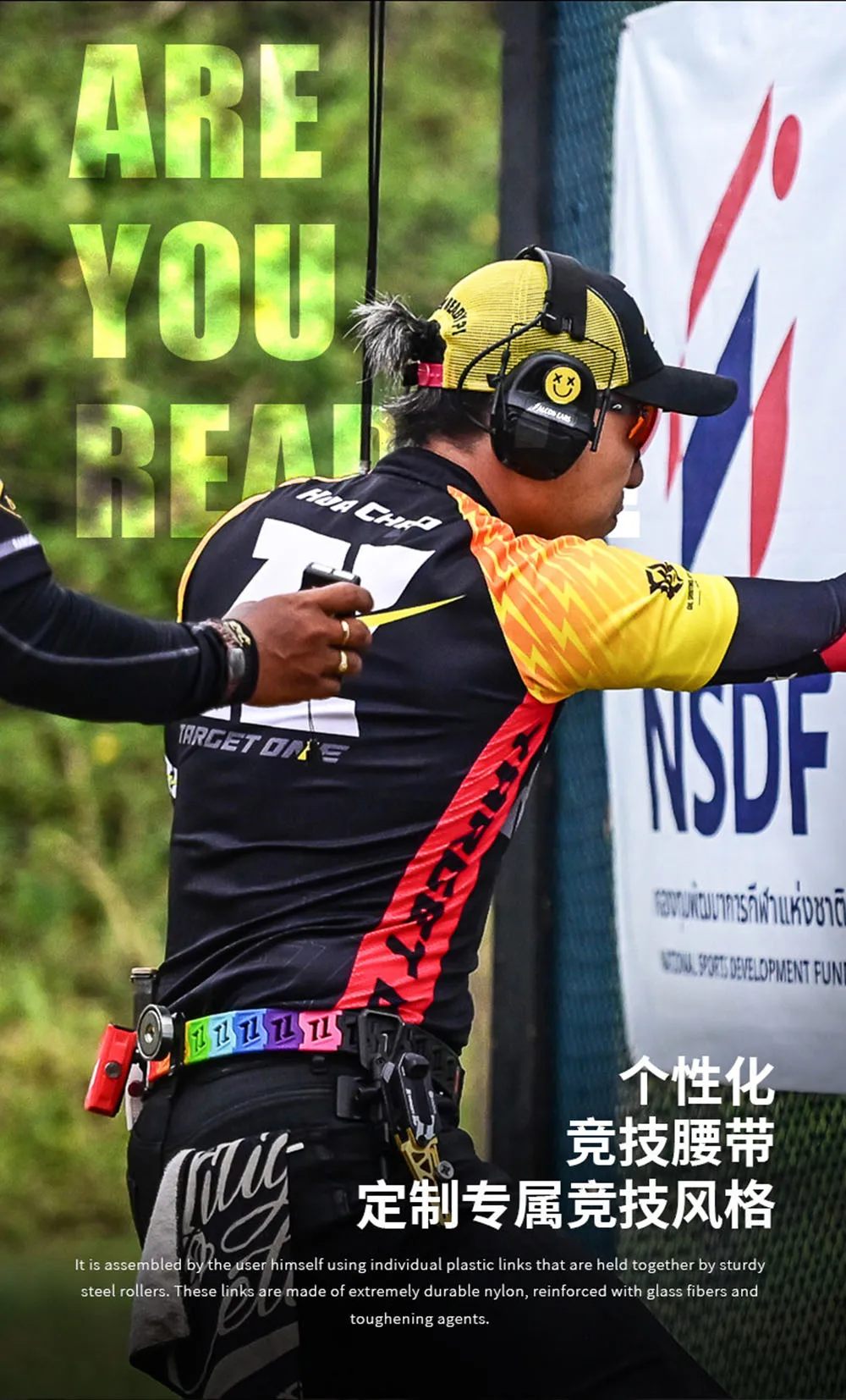Cinturón Táctico Modular Gen 2 para Competición IPSC e IDPA - imagen 2
