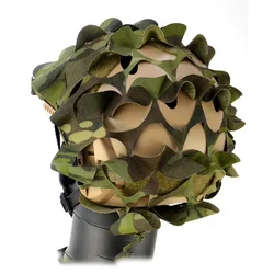 Manta 3D para Casco Táctico FAST – Camuflaje cortado con láser