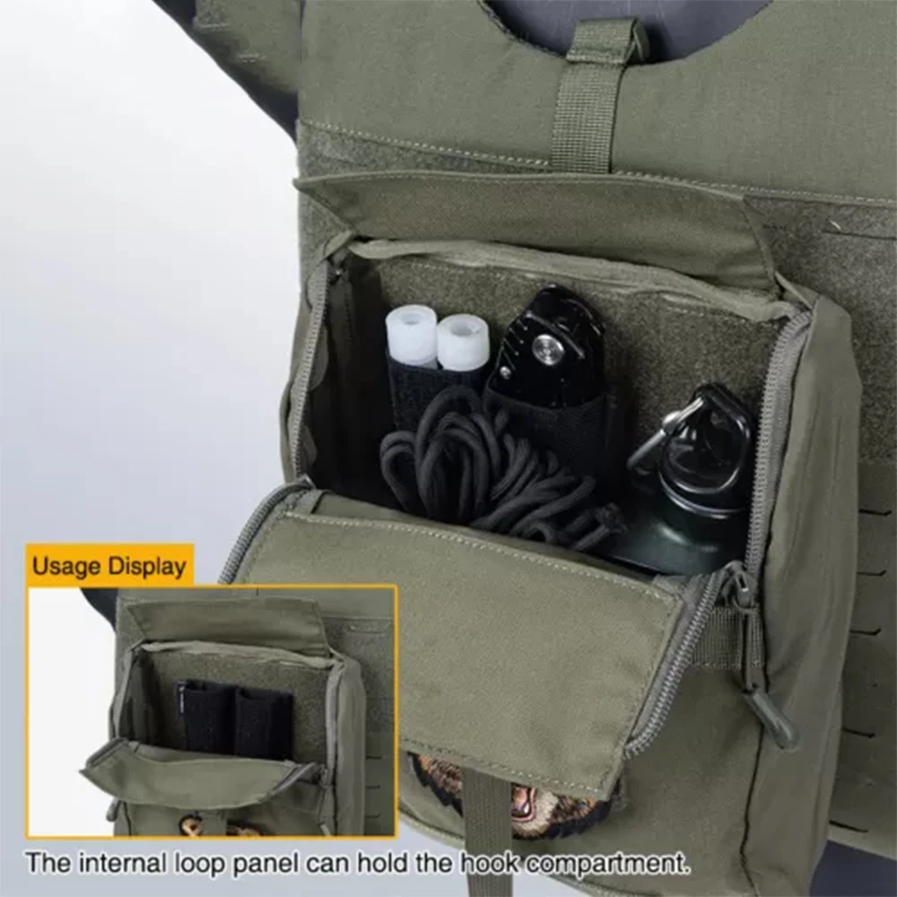 Bolsa táctica MOLLE GP de gran capacidad para airsoft y caza - imagen 2