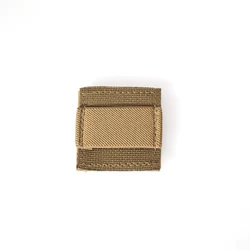 Organizador de cables táctico MOLLE para rack exterior compacto