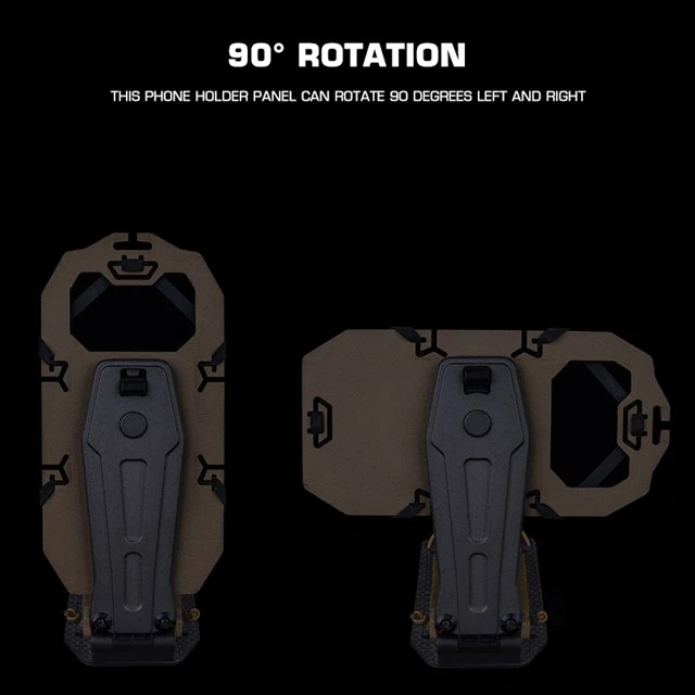 Juggernaut Soporte táctico para teléfono MOLLE plegable GPS - imagen 3