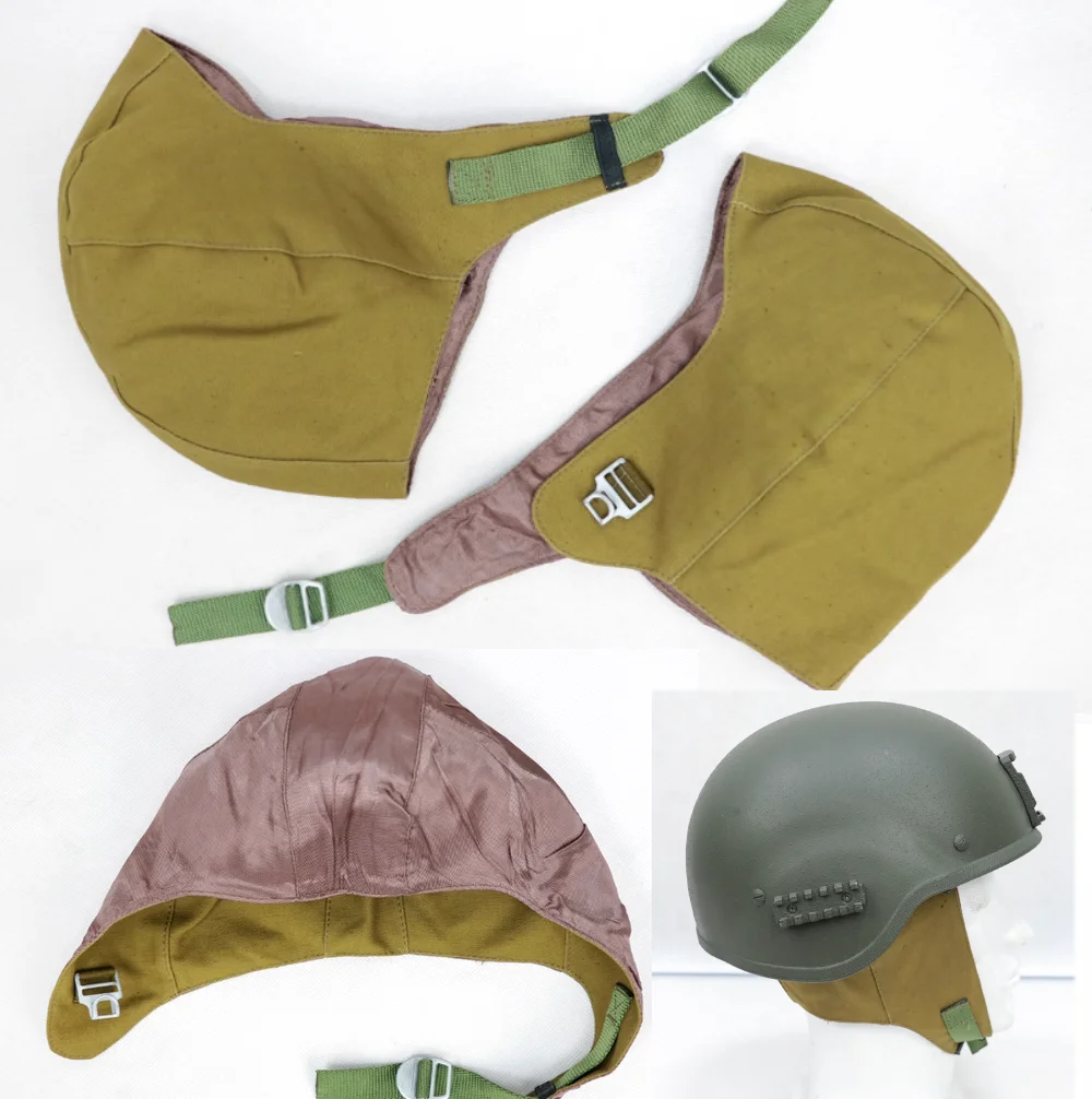 Forro casco de combate suave a prueba de viento para paracaidismo ruso - imagen 4
