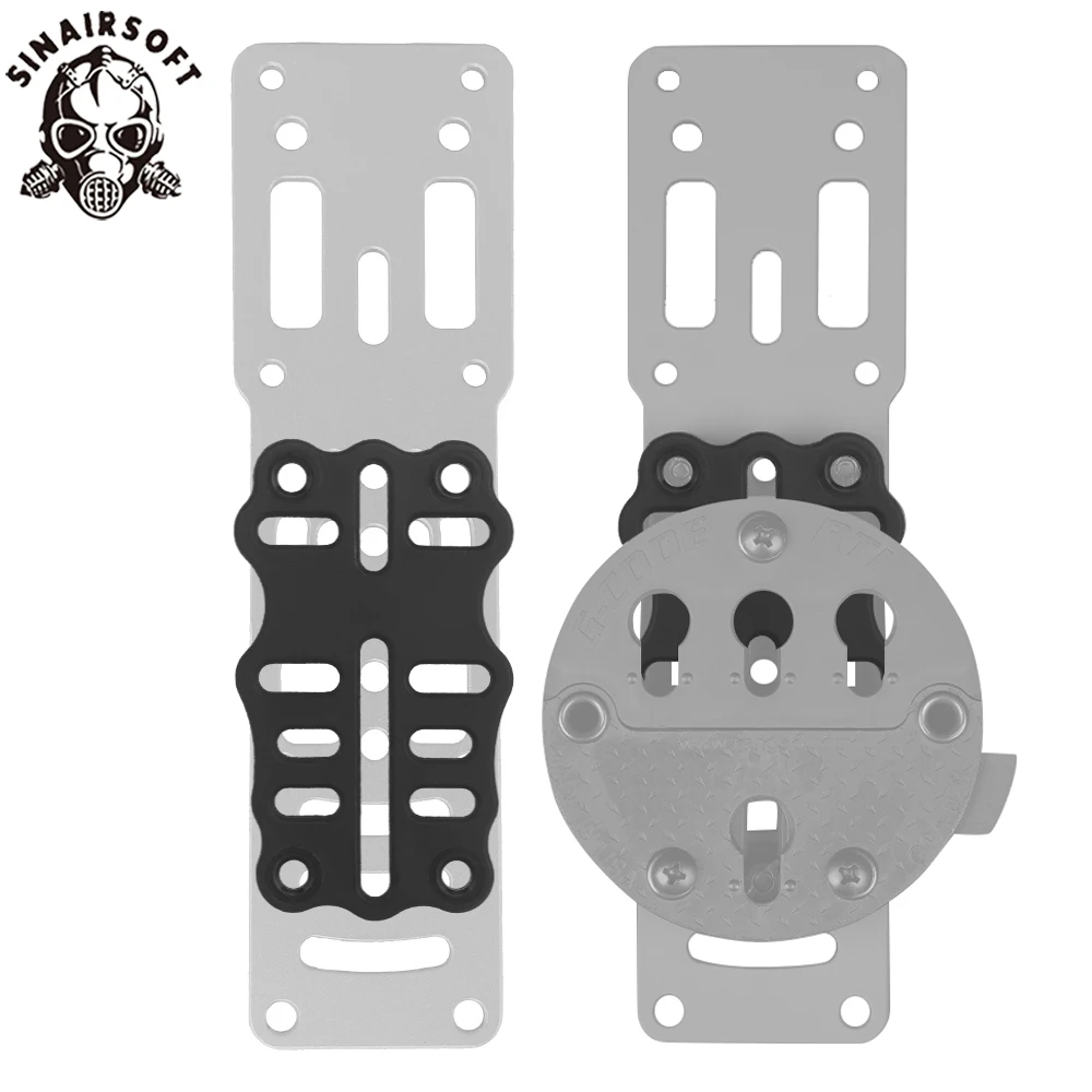 Base adaptadora modular G-Code para fundas pistola Airsoft QLS - imagen 3
