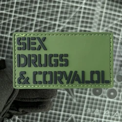 Parche táctico insignia moral Sex y Corvalol con Velcro PVC