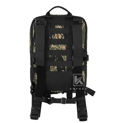 KRYDEX Flatpack D3 mochila táctica MOLLE EDC para viaje