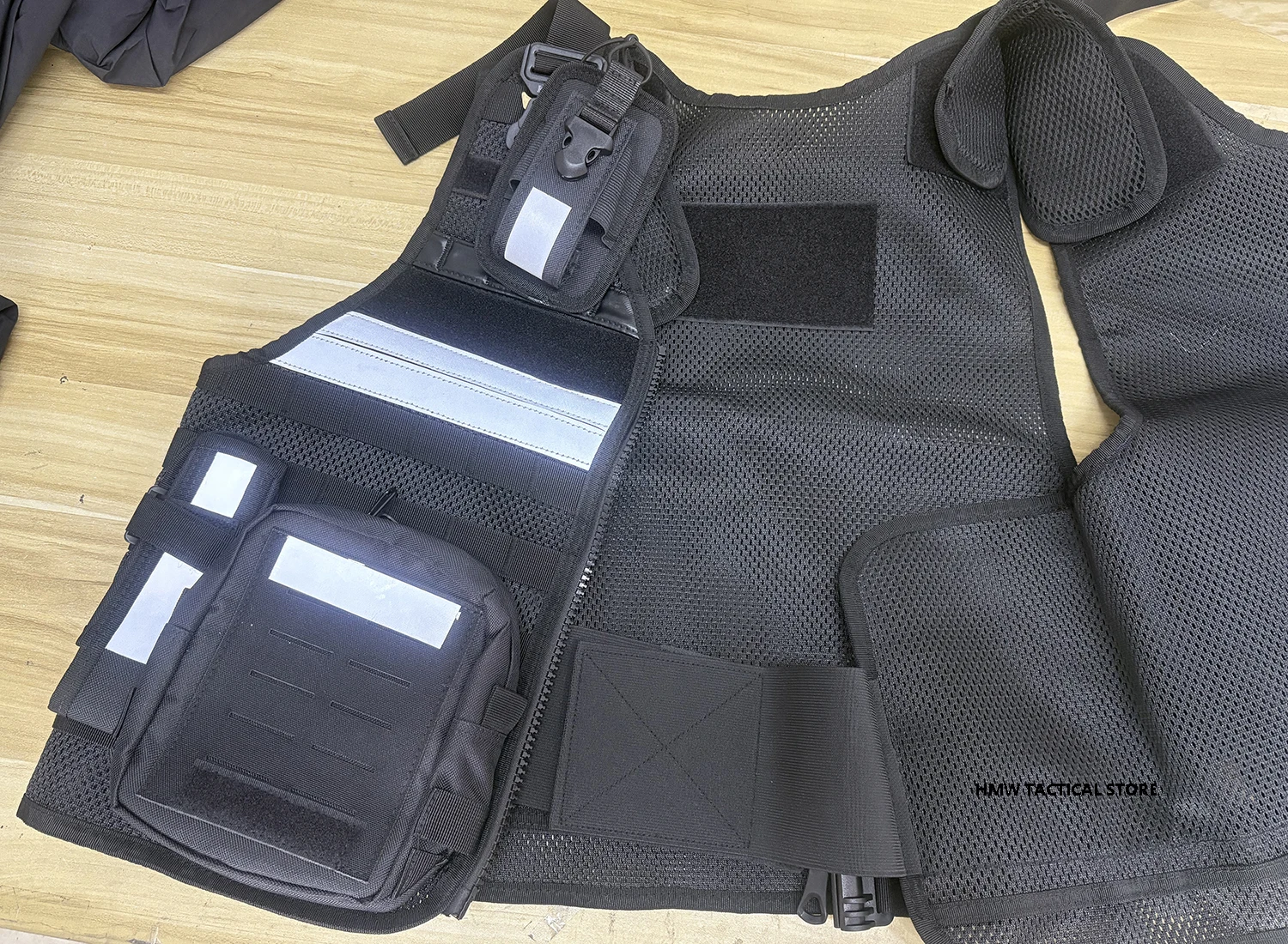 Chaleco táctico MOLLE desmontable rápido, transpirable a prueba balas - imagen 2