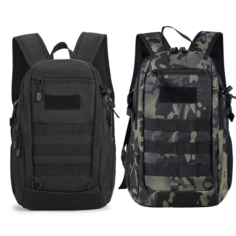 Mochila táctica impermeable MOLLE camuflaje para exteriores senderismo - imagen 3