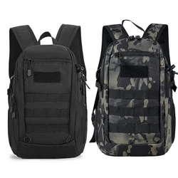Mochila táctica impermeable camuflaje MOLLE para exteriores y trekking