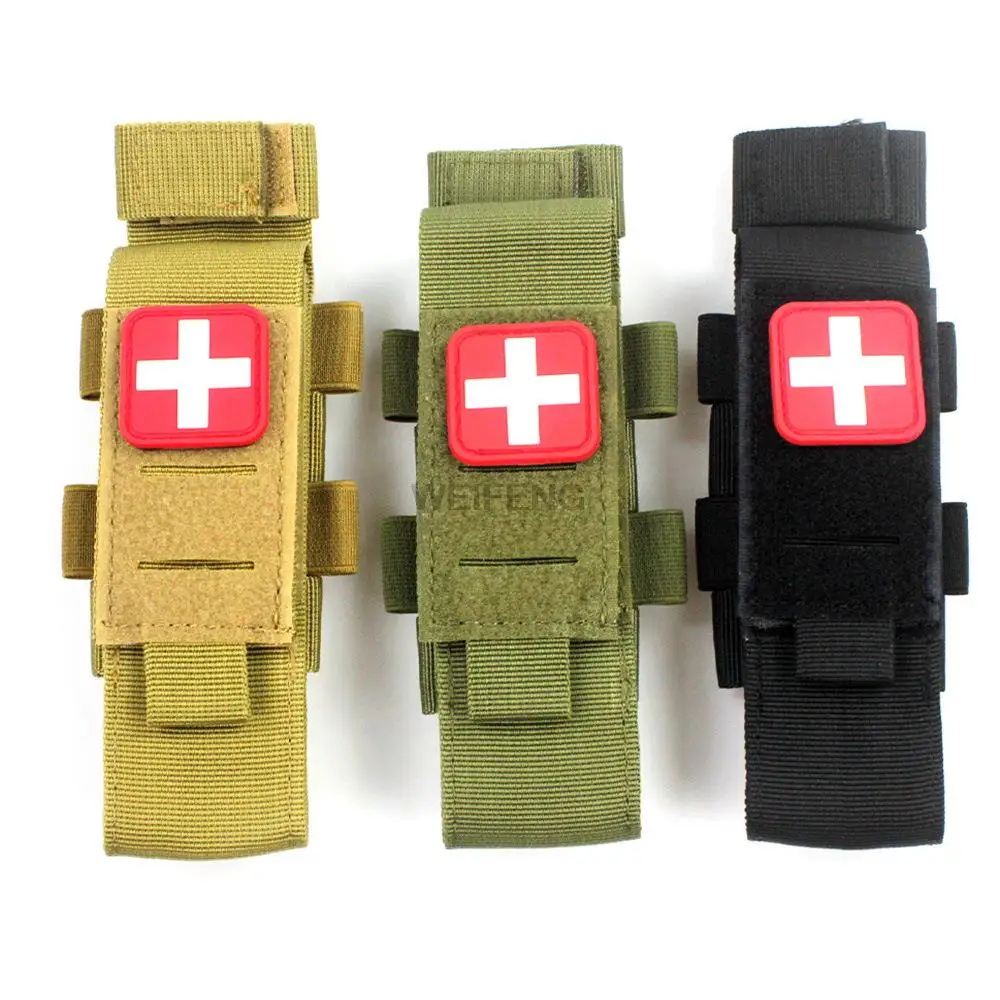 Riñonera táctica MOLLE médica EDC con porta-torniquete integrado - imagen 4