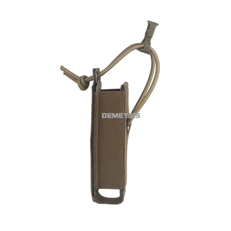 Portacargador táctico MOLLE de 9 mm con extracción rápida