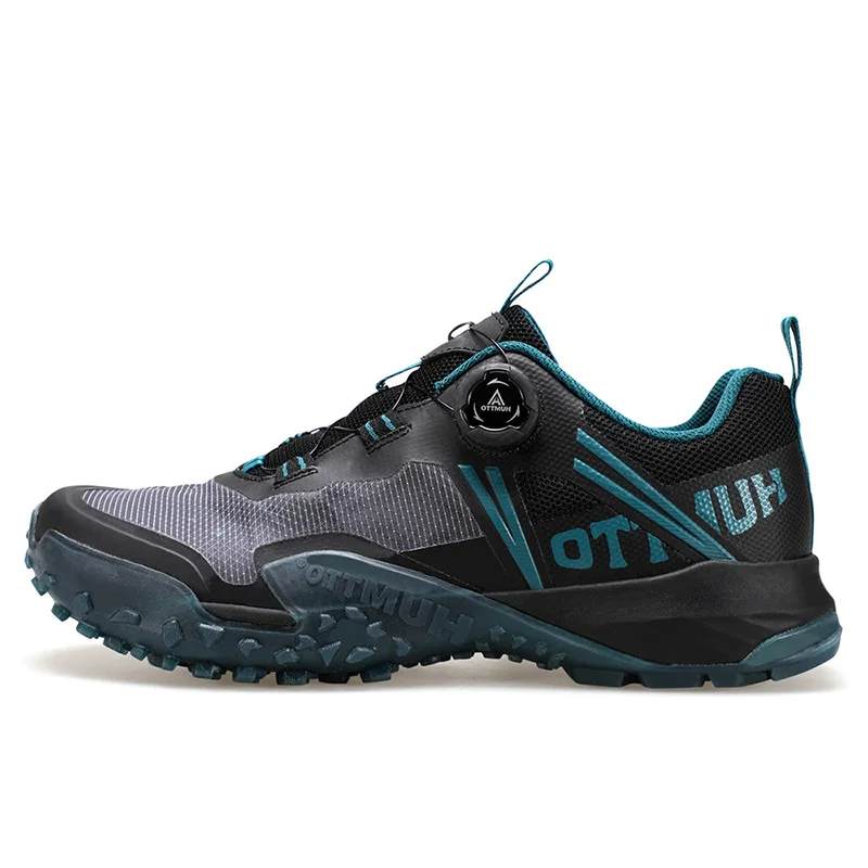 Humtto Zapatillas Trekking Senderismo Negras Absorción Impactos - imagen 2