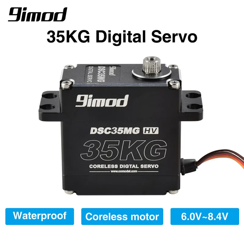 Servo digital de alta presión estanco al agua con engranajes metálicos - imagen 5