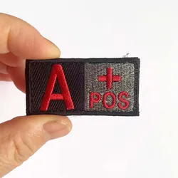 Parche bordado táctico para ropa y mochila - Aplique militar