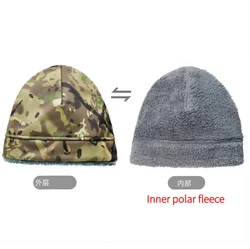 Gorra táctica térmica camuflaje biomimético otoño-invierno