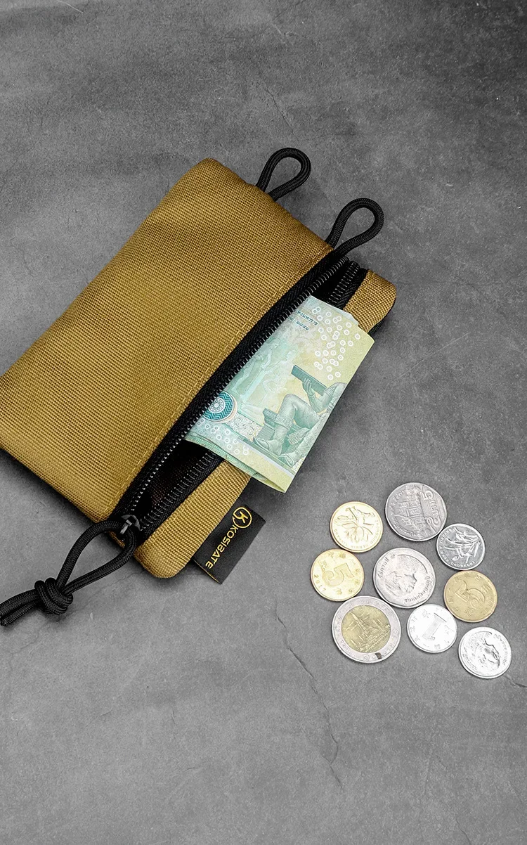 Bolsa táctica EDC MOLLE compacta para tarjetas y llaves - imagen 5