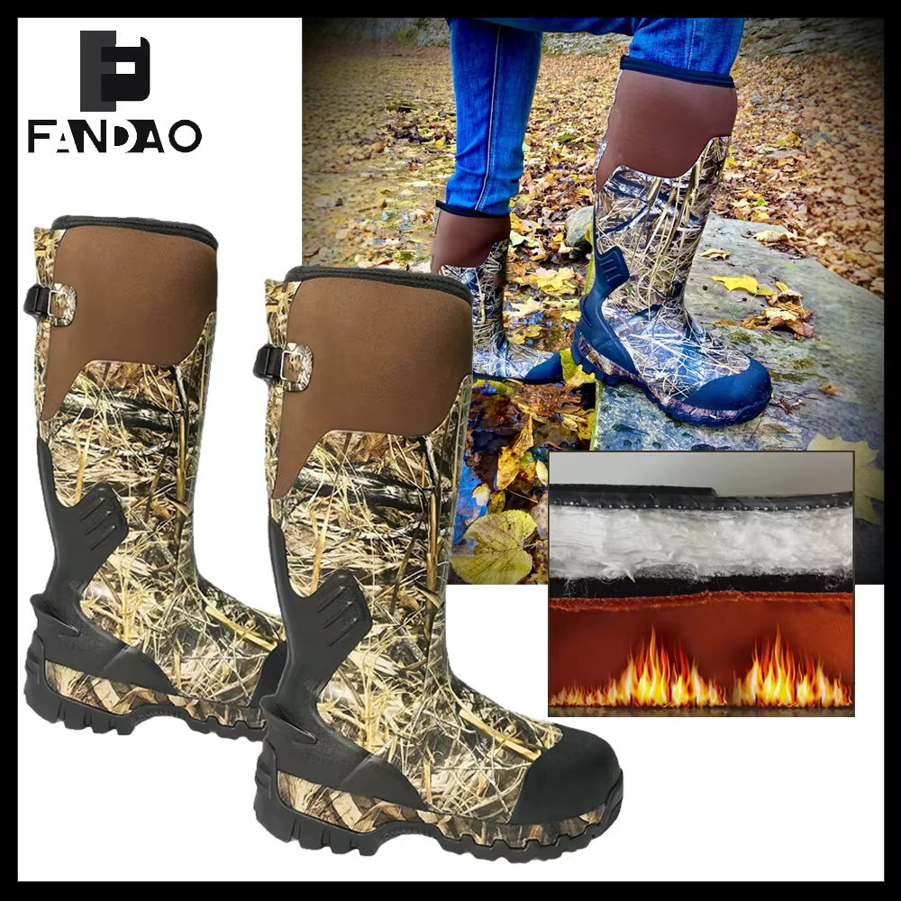 Botas tácticas de camuflaje para caza y outdoor, invierno - imagen 2