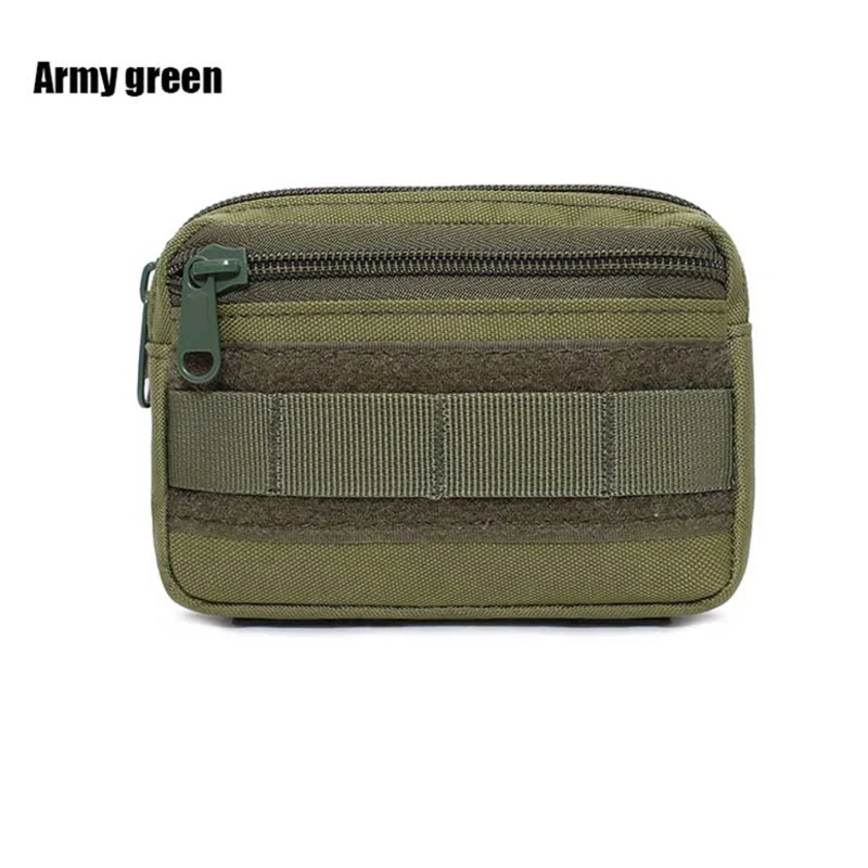 Riñonera táctica EDC con doble compartimento y diseño Molle