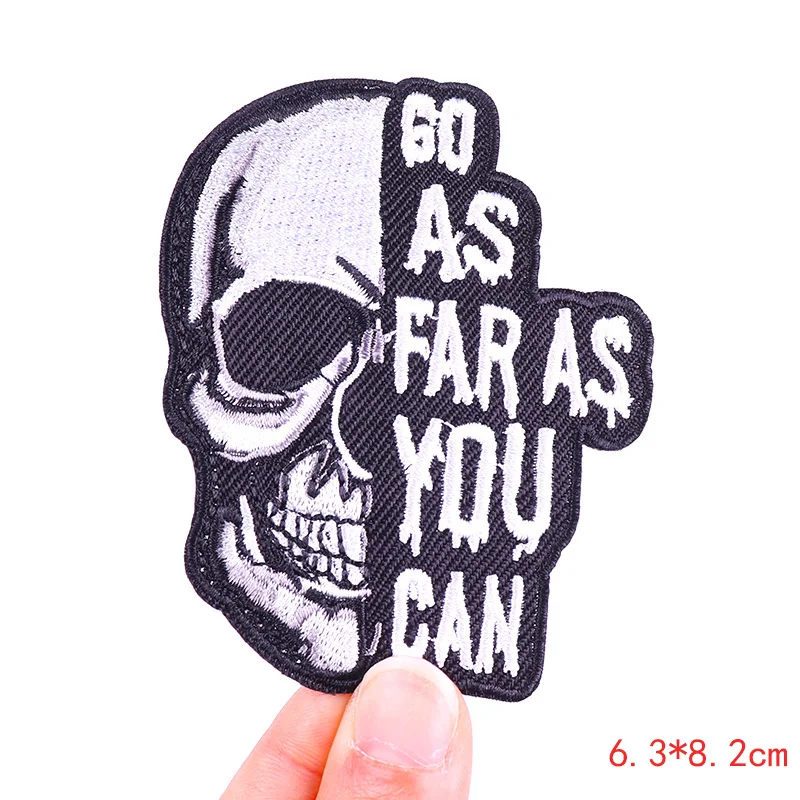 Variaciones de parches rock para personalización