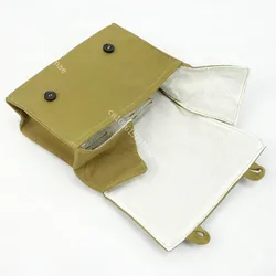 Bolsa táctica de lona para primeros auxilios de campo