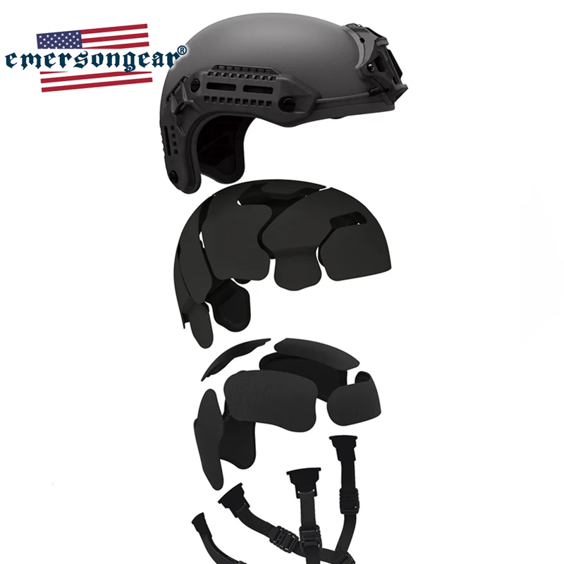 Detalle del acolchado interior y sistema de ajuste