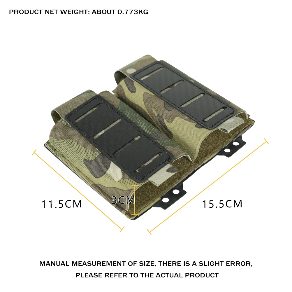 OphidianTac Porta-Mag 5,56 MOLLE en fibra de carbono, funda de caza - imagen 5