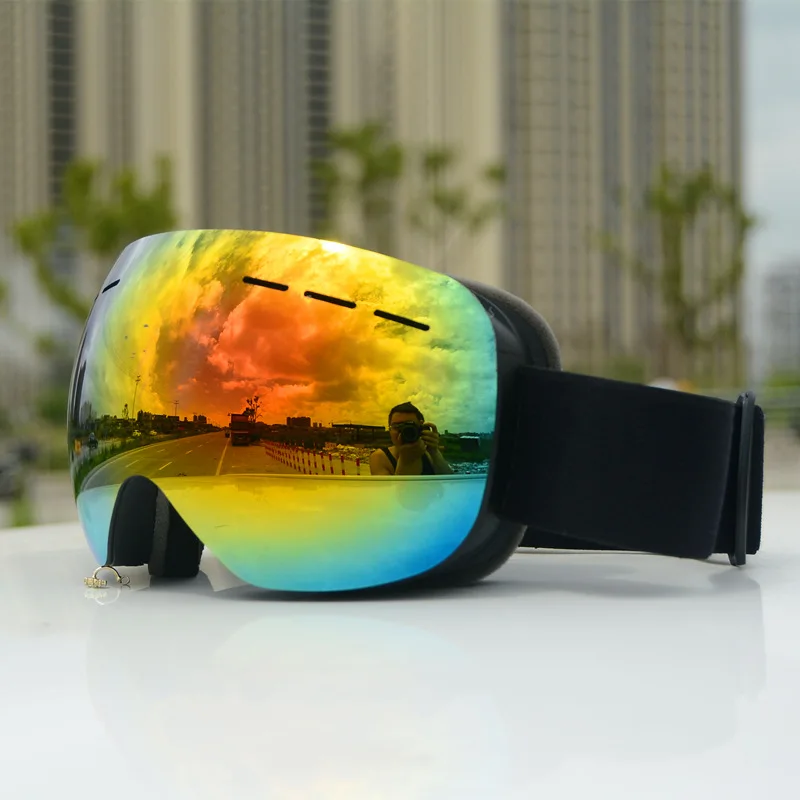 JSJM Gafas snowboard antivaho protección UV400 – Doble lente profesional - imagen 3