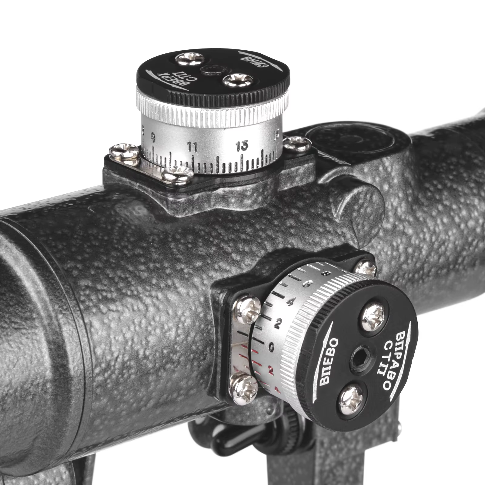 Mira punto rojo 1X30 con visor 4-12x42 – Riel Picatinny para AK47 SVD 7.62 - imagen 5