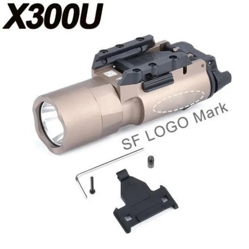 Linterna táctica Surefire X300V para pistola con rail Picatinny - imagen 2