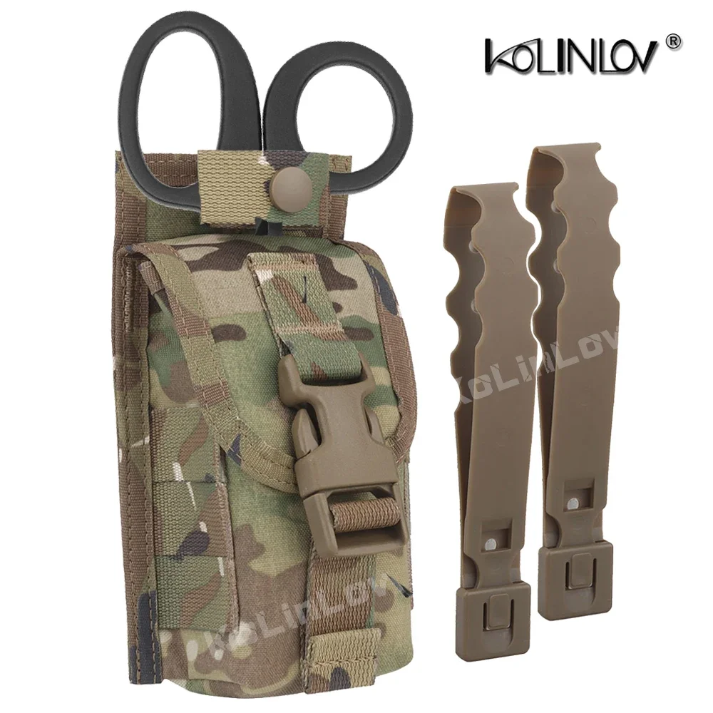 IFAK táctico con tijera EMT y torniquete médico – Bolsa Molle - imagen 5