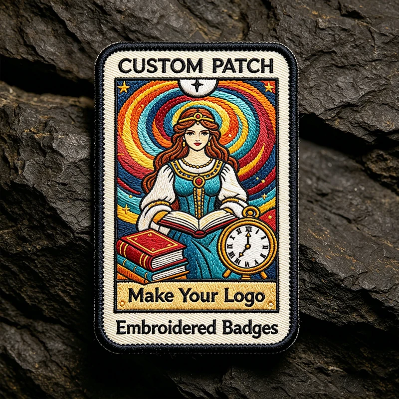 Parche táctico termoadhesivo bordado personalizado para mochilas - imagen 5