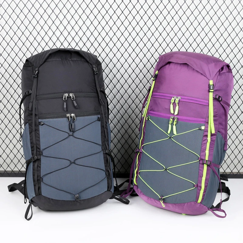 Mochila plegable ligera para camping y viajes, fin de semana - imagen 2