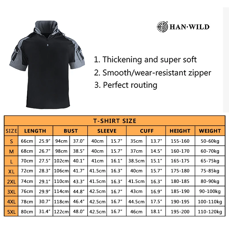 Camiseta táctica con capucha hombre – Safari, caza outdoor resistente - imagen 5