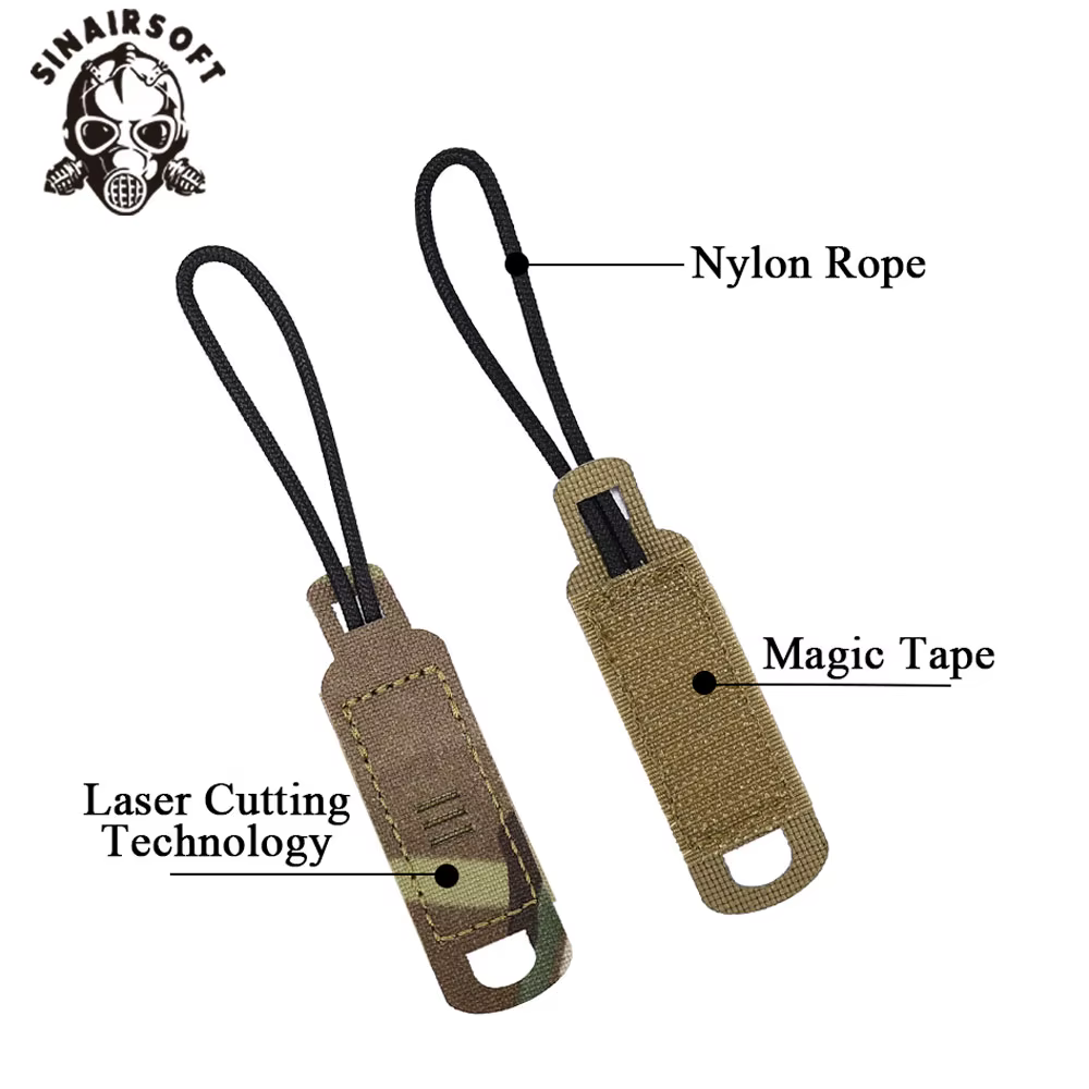 Tirador de cremallera MOLLE para mochila de nylon 1000D - imagen 3
