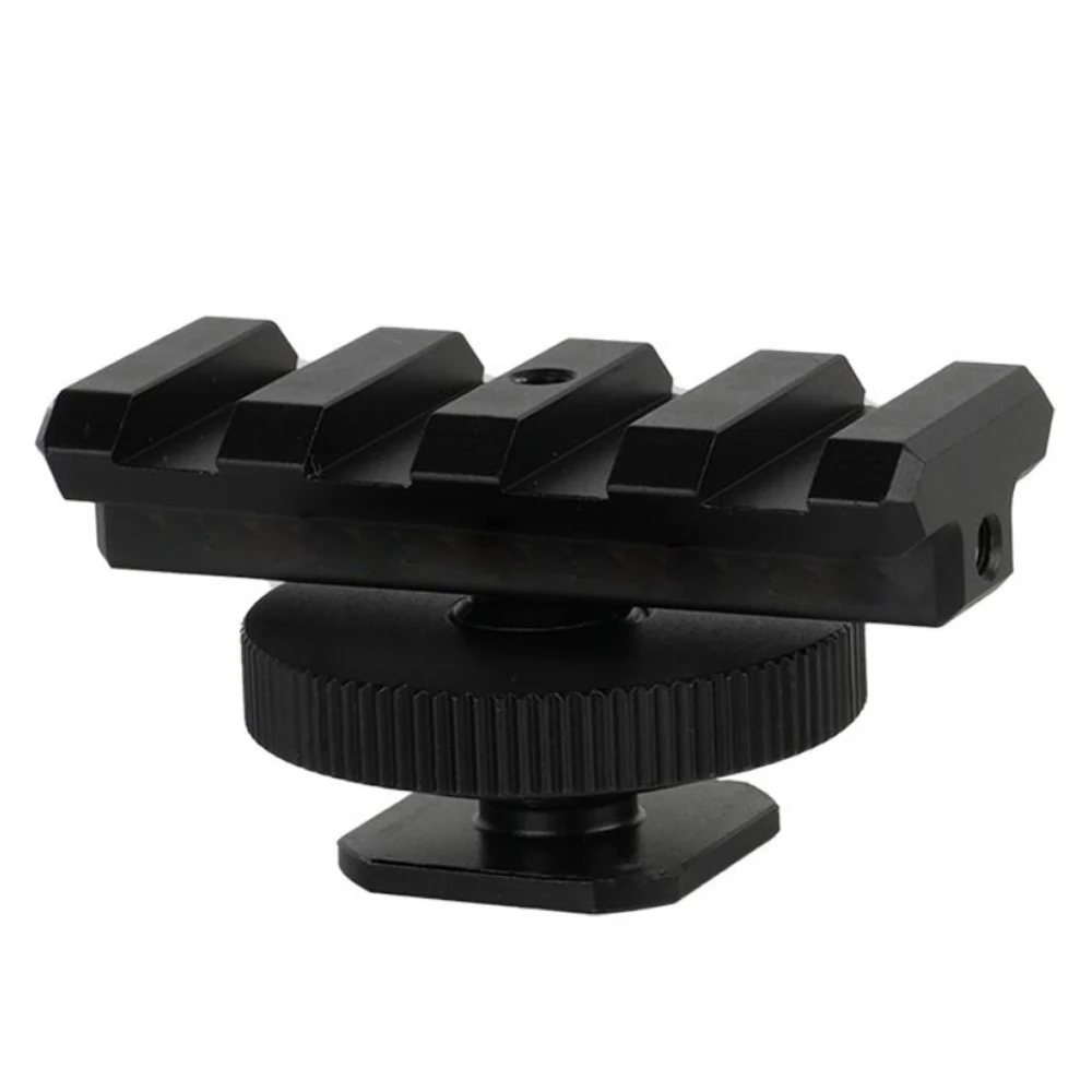 Adaptador Zapata Caliente a Riel Picatinny para Punto Rojo y DSLR - imagen 3