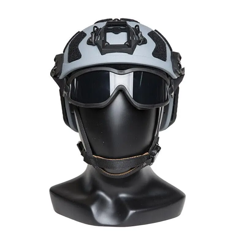 JT Espejo Táctico Antivaho para Casco, Lente Doble Capa - imagen 5