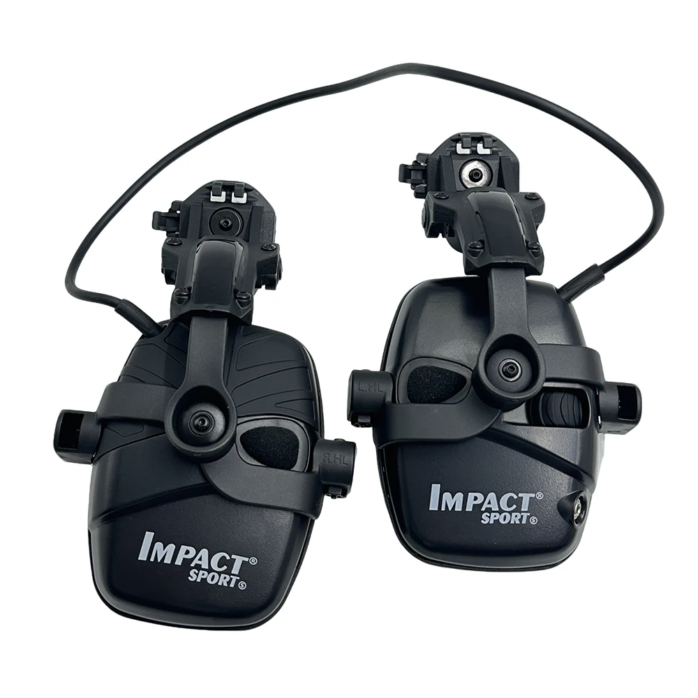 Cascos tácticos negros vue latérale